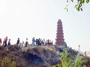 Zhenlong Pagoda on the Red Hill